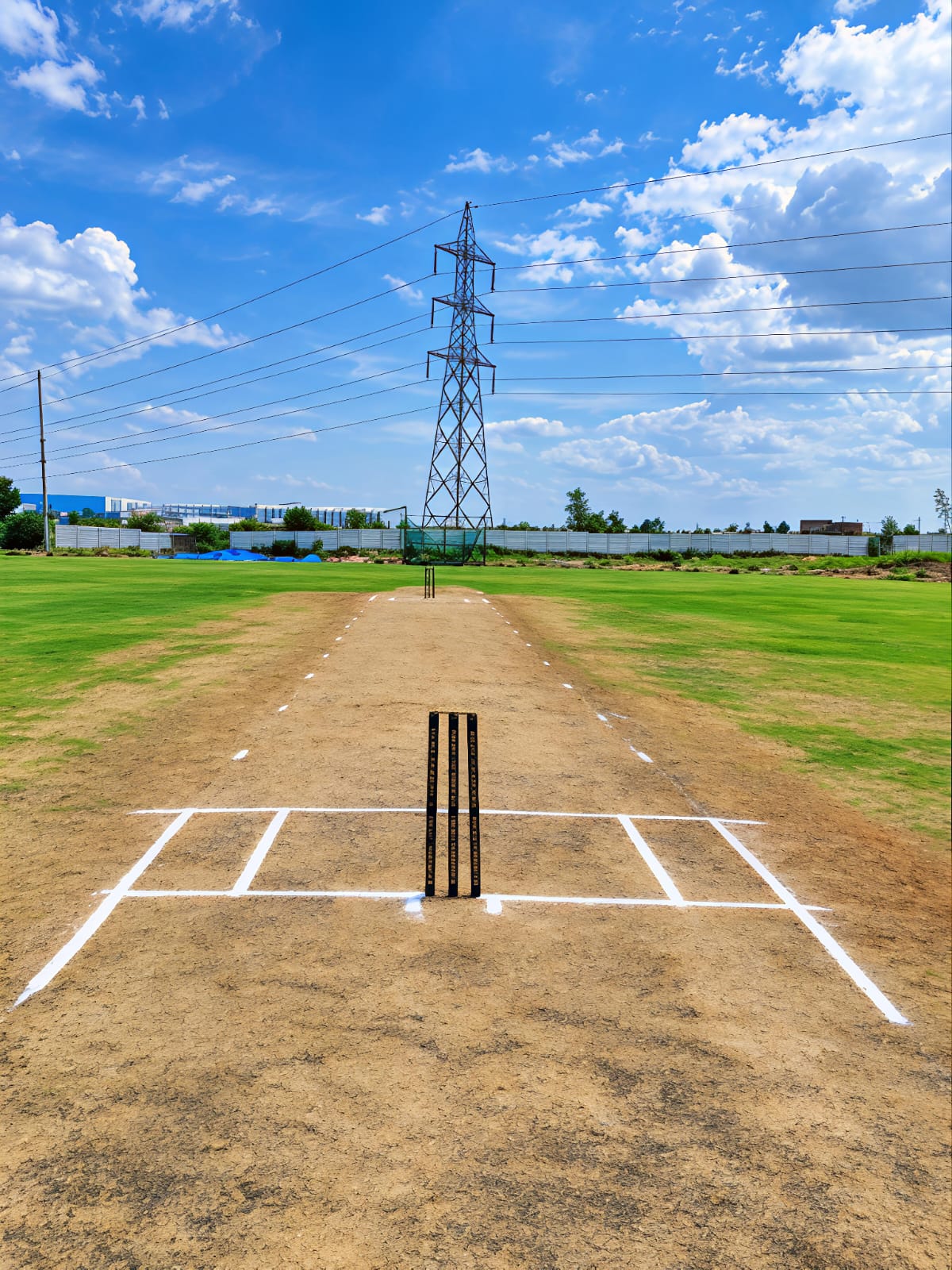 KSM cricket pitch